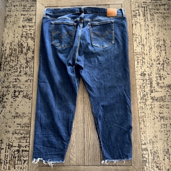 Levi’s Wedgie Skinny Jeans Hit The Brakes Medium Wash - Picture 5 of 14